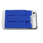 Quick-Snap Mobile Device Pocket/Stand - Blue