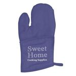 Quilted Cotton Canvas Oven Mitt -  