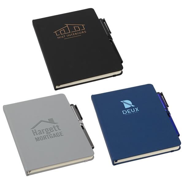 Main Product Image for Marketing Quorum Soft Touch Journal With Matching Color Gel Pen