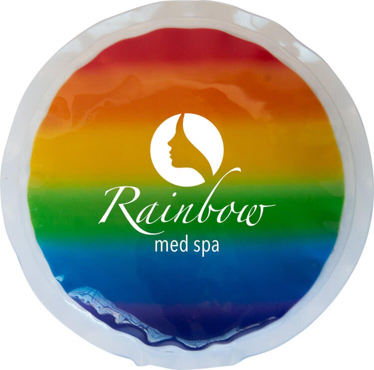 Main Product Image for Promotional Rainbow Circle Bead Hot/Cold Pack