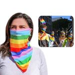 Buy Customizable Rainbow Face Cover