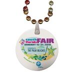 Buy Rainbow Mardi Gras Beads With Imprint Direct On Disk