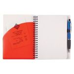 Rainbow Spiral Notebook With Pen -  