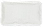 Rectangle Nylon-Covered Hot/Cold Pack - Bright White