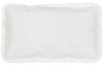 Rectangle Nylon-Covered Hot/Cold Pack - Bright White