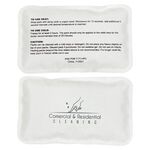 Rectangle Nylon-Covered Hot/Cold Pack - Bright White