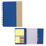 Recycled Magnetic Journalbook - Blue