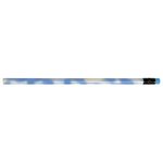 Recycled Mood Pencil with Matching Eraser - Blue-white