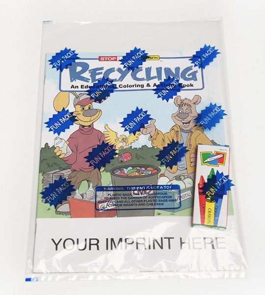 Main Product Image for Recycling Coloring And Activity Book Fun Pack USA Made
