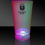 Red Green & Blue 16 oz. Light Up LED Pint Glass -  