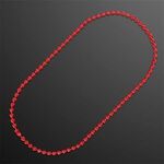 Red Heart Beads Value Necklace with Medallion -  