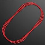 Red Heart Beads Value Necklace with Medallion -  