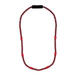 Red LED Beaded Necklaces - Red