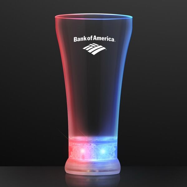 Main Product Image for Red, White & Blue LED Pilsner Glass