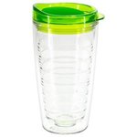 Reef 16 oz Tritan Tumbler with Translucent Lid - Clear Lime Green