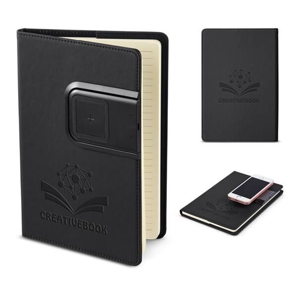Main Product Image for Promotional Refillable Journal With Wireless Charging Panel