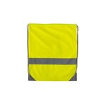 Reflective Drawstring Tote - Neon Yellow