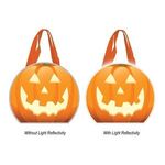 Reflective Halloween Pumpkin Tote Bag -  
