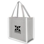 Reflective Large Grocery Tote Bag -  