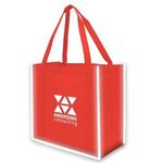 Reflective Large Grocery Tote Bag -  