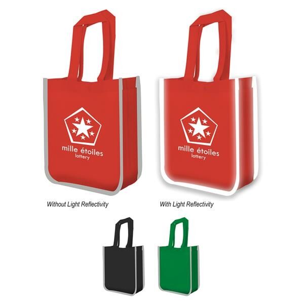 Main Product Image for Advertising REFLECTIVE NON-WOVEN LUNCH TOTE BAG