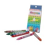 Reflective Non-Woven Coloring Tote Bag With Crayons -  