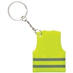 Reflective Safety Vest Keytag