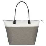 Regatta Tote Bag - Gray With White