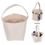 Reno Reversible Bucket Tote Bag - Natural