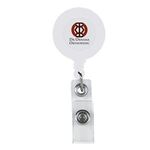 Buy Custom Printed Retractable Badge Holder With Laminated Label
