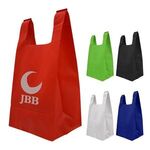 Reusable T-Shirt Style Non-Woven Tote Bag -  