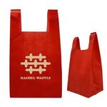 Reusable T-Shirt Style Non-Woven Tote Bag -  