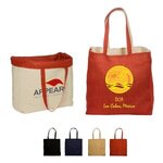 Buy Reversible Jute/Cotton Tote