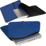 Reversible Laptop Sleeve - Neoprene - Blue