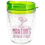 Riverside 12 oz Tritan™ Tumbler with Translucent Lid - Clear Lime Green