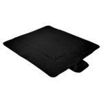 Roll Up Fleece Blanket - Black