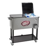 Rolling Vending Cart Cooler -  