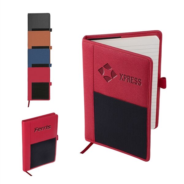 Main Product Image for Promotional Roma Journal With Multi-Use Elastic Pocket