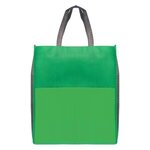 Rome - Non-Woven Tote Bag with 210D Pocket - Silkscreen - Green