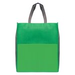 Rome - Non-Woven Tote Bag with 210D Pocket - Silkscreen - Green