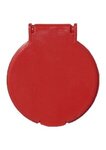 Round Compact Mirror - Red