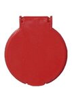 Round Compact Mirror - Red