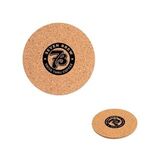 Round Cork Coaster - Natural
