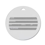 Round Luggage Tag