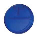 Round Pill Cutter - Translucent Blue