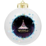 Buy USA-Made Round Glossy Shatterproof Ornament 3.25"