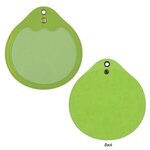 Round Tech Accessories Pouch - Lime