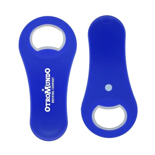 Main Product Image for Custom Printed Rounded Bottle Opener with Magnet