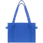 RPET Cloth Folding Storage Basket and Tote - Blue
