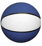 Rubber Basketball - Mini Size - Blue